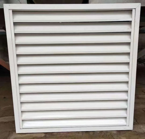 出风口铝合金百叶窗