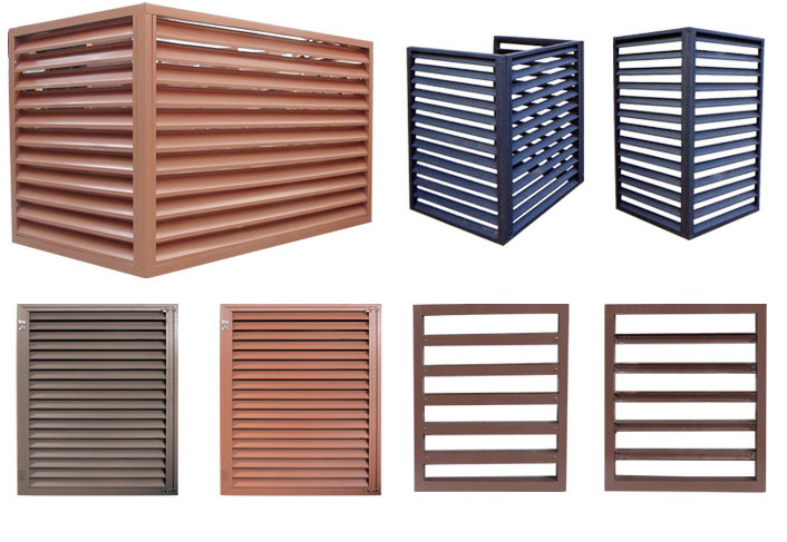 金属锌钢空调罩