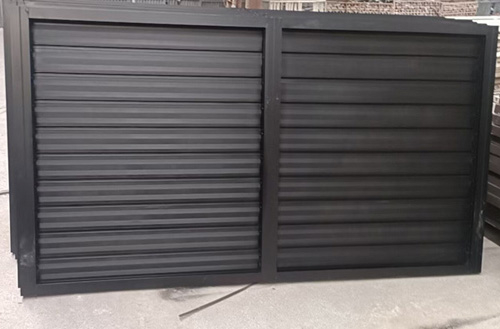 锌钢手动百叶窗